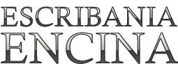 Escribania ENCINA Logo